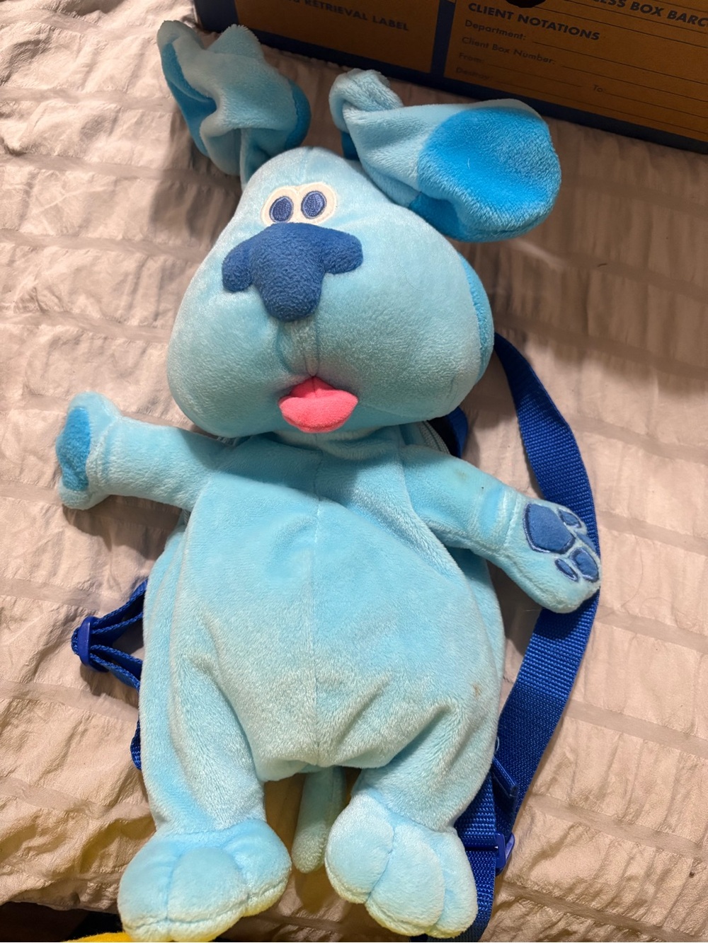 Plush Blues clues Puppy Kids Backpack Plush Toy